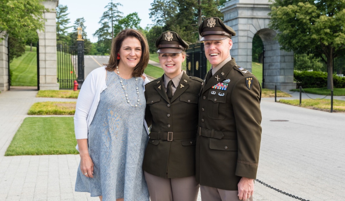 ROTC student in uniform